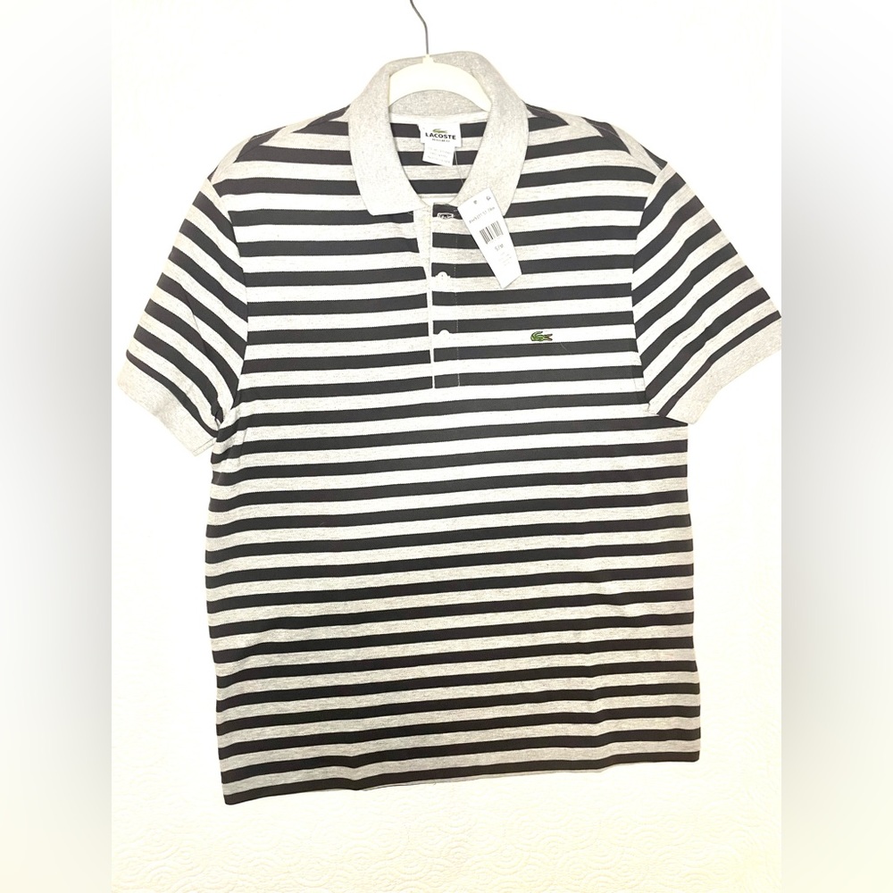 Lacoste Contemporary Collection's Men's Sleeve Classic Pique Polo Short